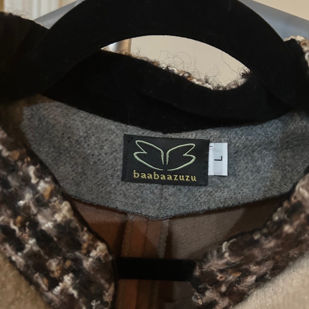 baabaazuzu luxury designer Patchwork Wool Blend J… - image 10